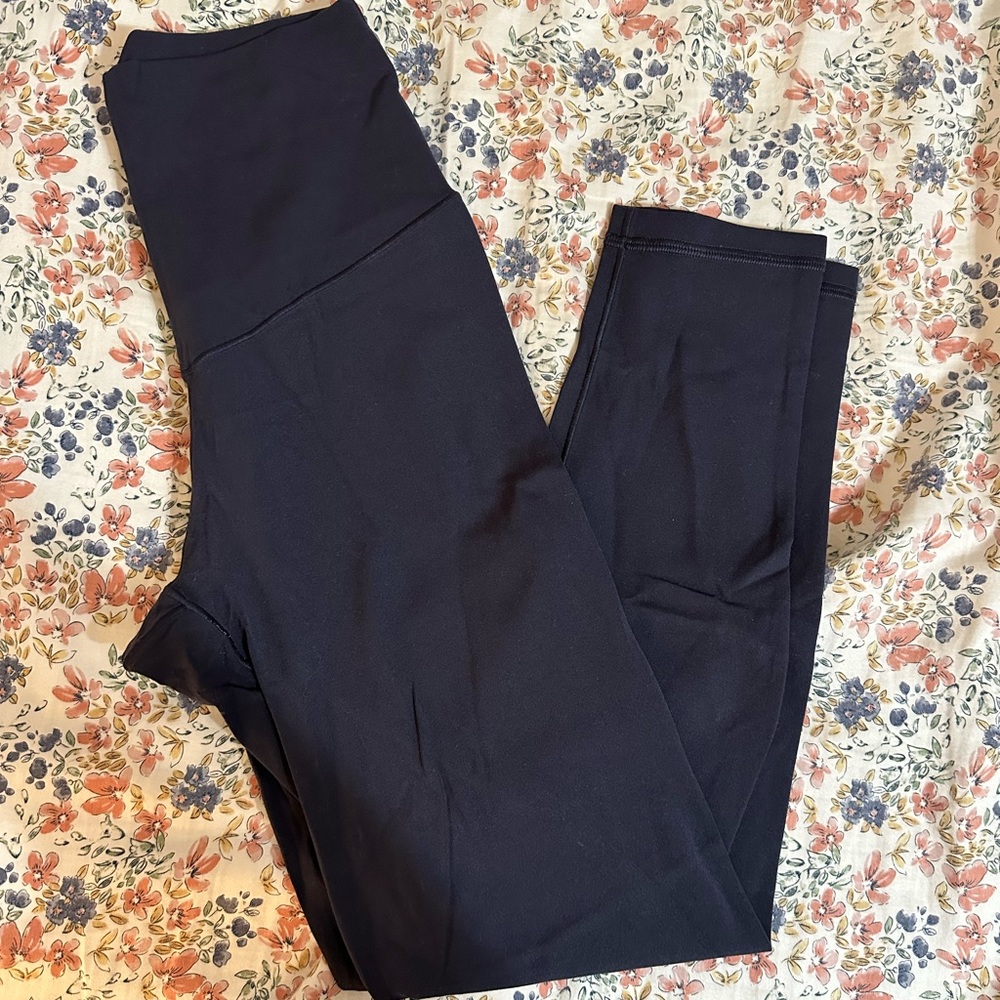 High Waisted 7/8 Navy Aerie Leggings